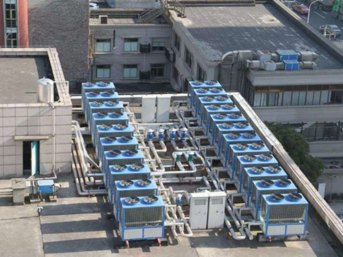 樓頂風(fēng)冷熱泵機(jī)組噪音大怎么辦？