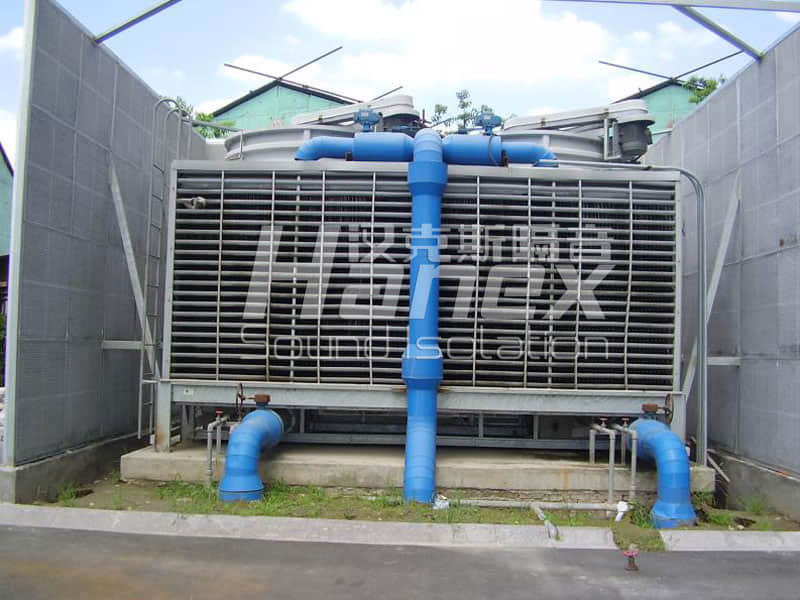 杭州職業技術學院中央空調降噪施工效果